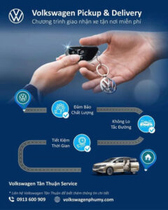 Dịch Vụ Giao Nhận Xe Tận Nơi & Hỗ Trợ Đặt Xe Di Chuyển Miễn Phí tại Volkswagen Tân Thuận