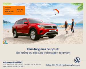 Ưu đãi mùa Hè cùng Volkswagen Phú Mỹ