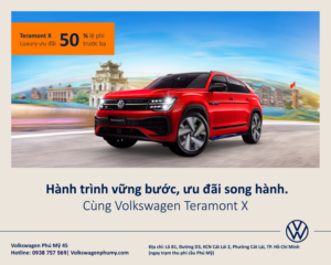 Chương trình ưu đãi tháng 7 “ Hành trình vững bước, ưu đãi song hành” - VW Phú Mỹ