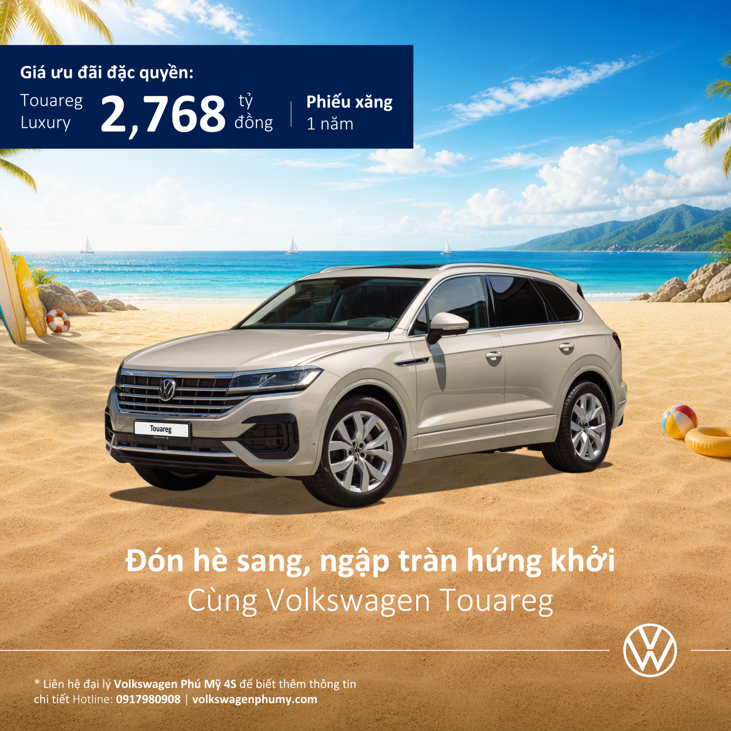 Volkswagen Phú Mỹ 50 Volkswagen Touareg Luxury