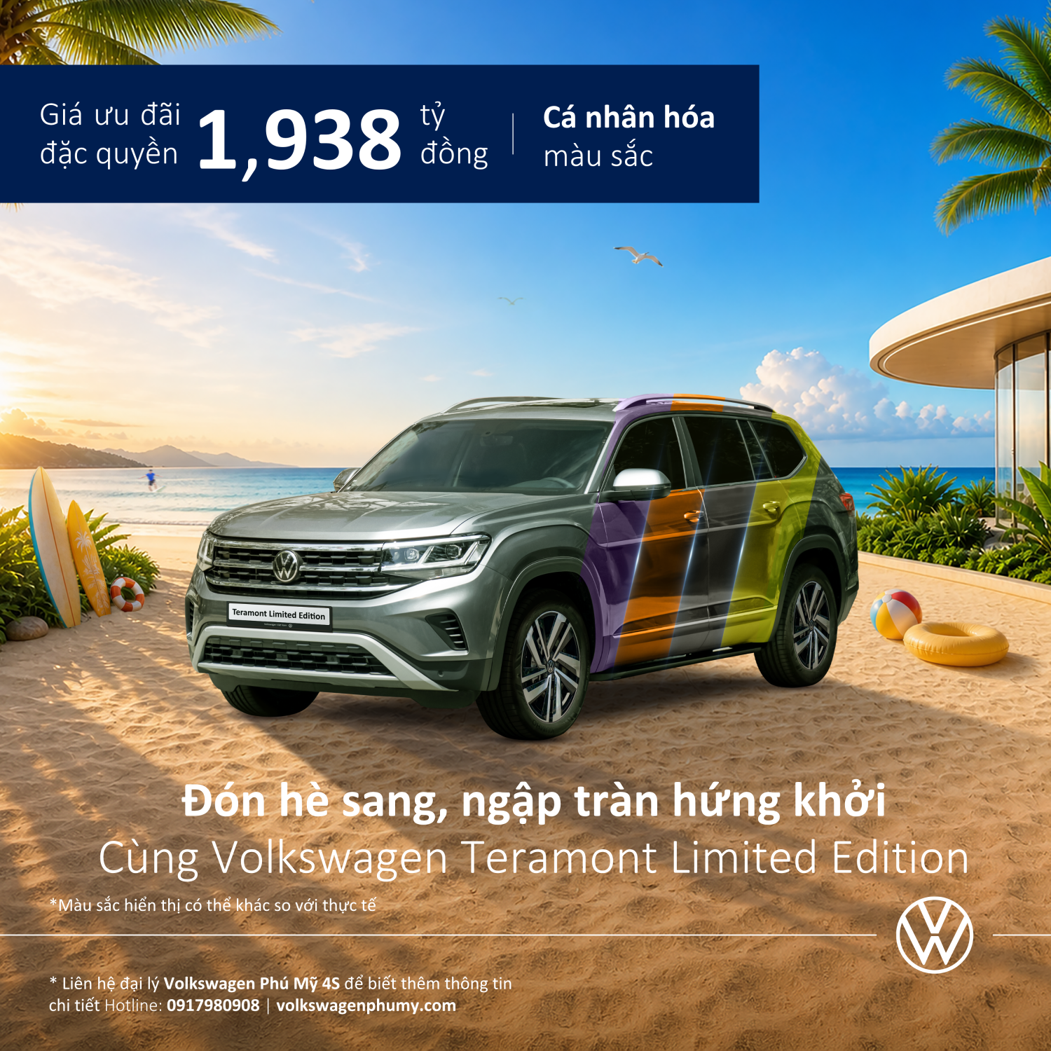 Volkswagen Phú Mỹ 48 Volkswagen Teramont Limited
