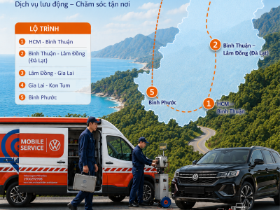 Hành trình Mobile Service tại khu vực miền Đông 2026 - Volkswagen Phú Mỹ